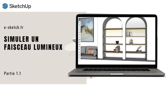 Simuler un faisceau lumineux avec un dégradé de couleur
